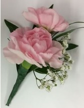 Pink Carnation Boutonniere  