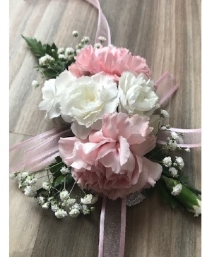 Pink Carnation Corsage