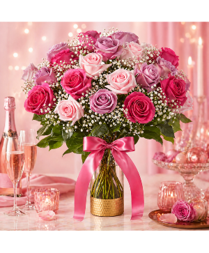 Pink Champagne Wishes Call Us for Faster Service & Daily Specials: (915) 303-8500 Text Us to Order Anytime: (915) 505-3708 Your trusted source for Flowers & Delivery in El Paso TX