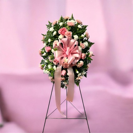 Pink Comfort  Sympathy Flowers
