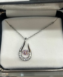 Pink Dancing Pendant 