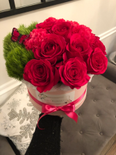 Pink Elegance  Assorted Flowers with Roses