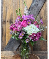 Pink Embrace Flower Arrangement