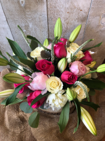 Pink Fireworks Arrangement 