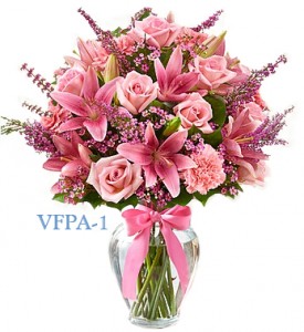 Pink Flow Floral Arrangement