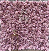 Pink Flower Wall Rental  