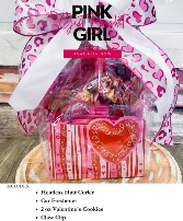 PINK GIRL GIFT BASKET