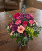 Pink glow Fresh arrangement