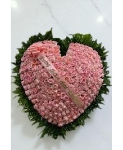 Pink heart sympathy 