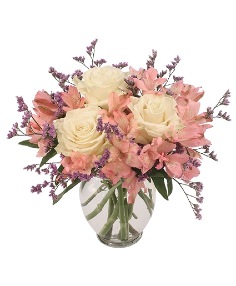 Pink Lace Arrangement