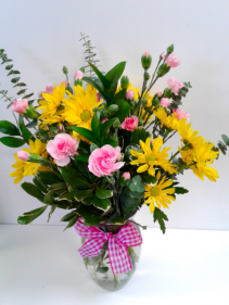 Pink Lemonade  Fresh Arrangement 