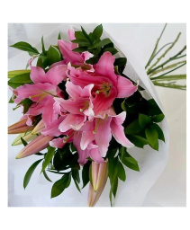 Pink Lily Bouquet Bouquet
