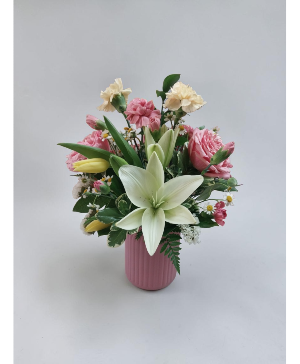 Pink love  Vase