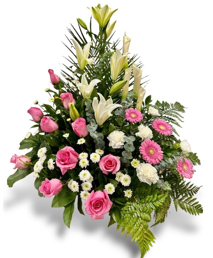 Pink Memories Floor Arrangement