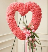 PINK OPEN HEART 