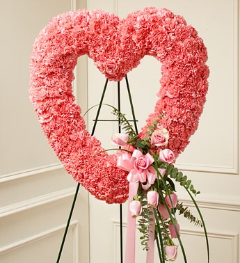 PINK OPEN HEART 