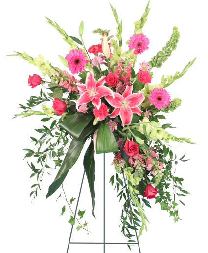 Grateful Heart Standing Spray