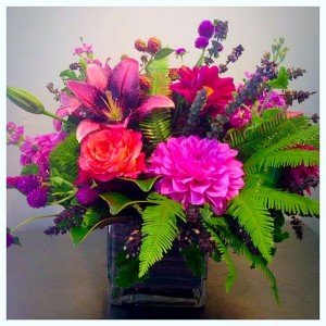 Pink Party Cube Arrangement