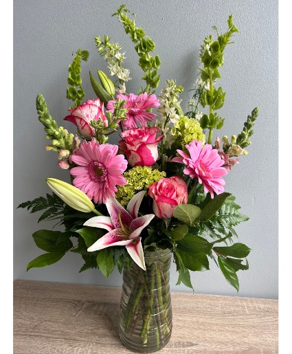Pink Party Time Vase Arrangement 