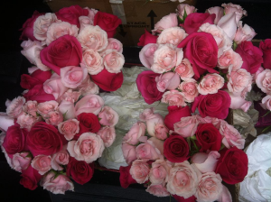 Pink Passion Centerpieces