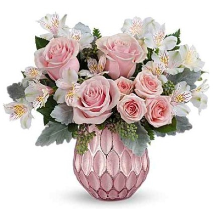 Pink Pastel Bouquet Floral Arrangement