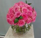 Pink Pavé Roses 2-3 Dozen rose arrangement