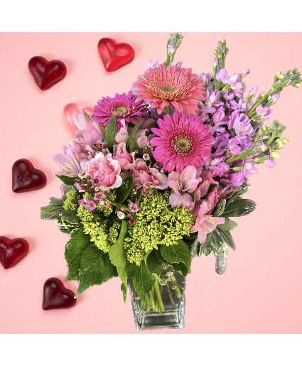 Pink Perfection Fresh Arrangement