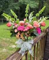 PINK PERFECTION VASE ARRANGEMENT