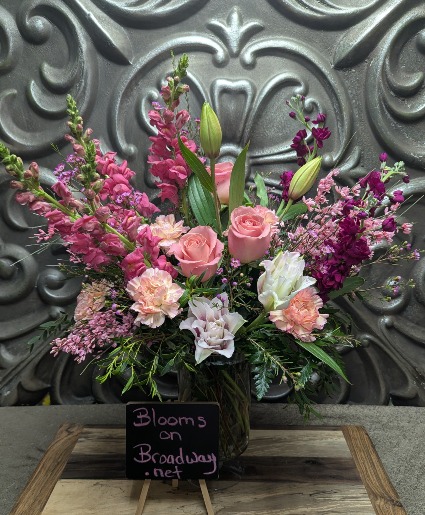 Pink perfection  Vase arrangement 