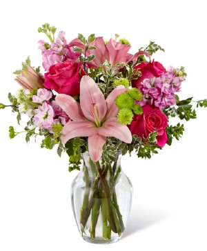 PINK POSH ARRANGEMENT  