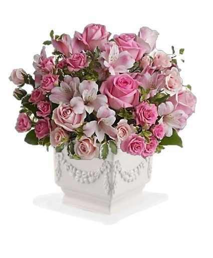  Pink Potpourri Floral Bouquet