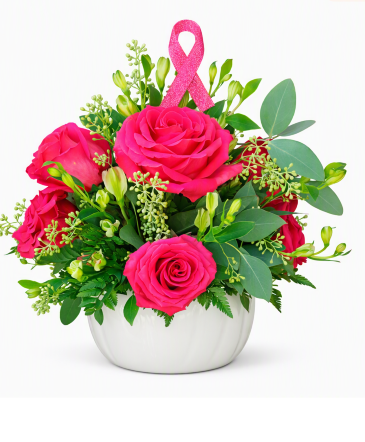 Pink Power Rose Arrangement  in Charlotte, NC | L & D FLOWERS OF ELEGANCE