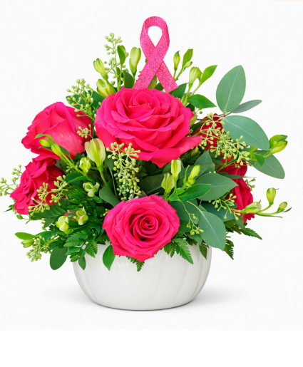 Pink Power Rose Arrangement 