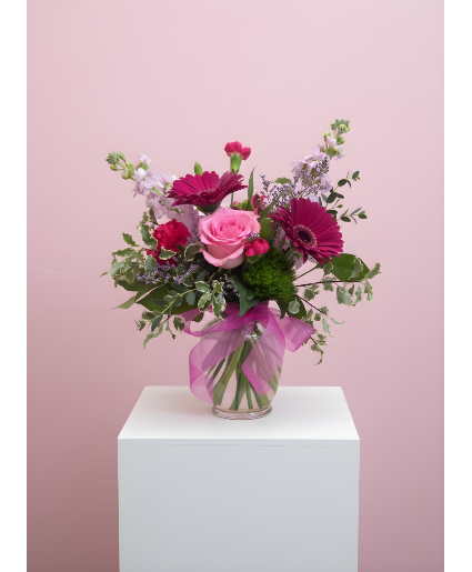 Pink Promise  Custom Design of Local Blooms 