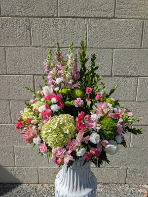 Pink Promises Urn Arrangement