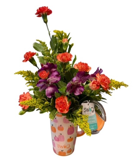 PINK PUMPKIN BOUQUET  Double "R" Exclusive Bouquet 