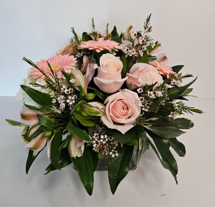 Pink Purity Flower Arrangement