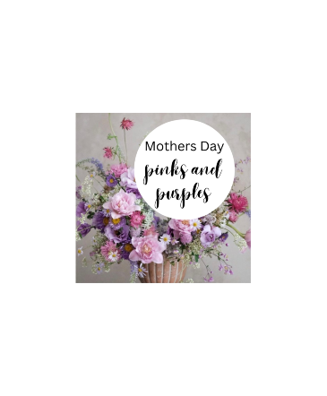 Pink & Purple Floral Design  in Osoyoos, BC | POLKA DOT DOOR