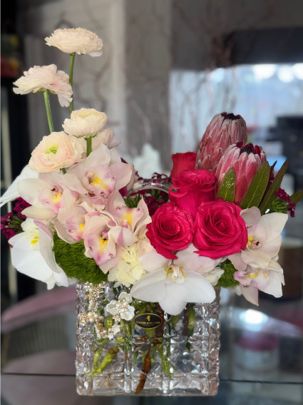 Pink Purse Floral 
