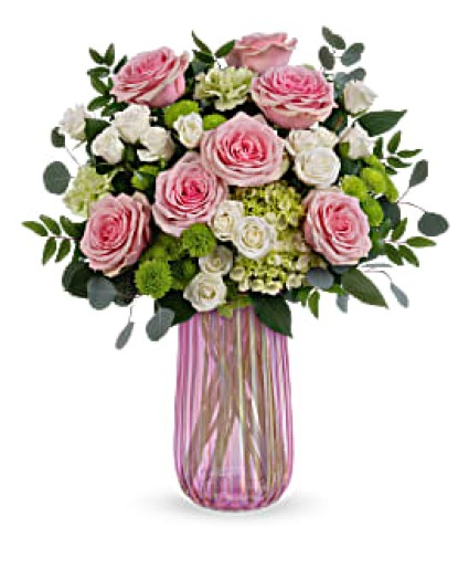 PINK RADIANCE FLOWER ARRANGEMENT