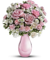 PINK REFLECTIONS FLOWER ARRANGEMENT