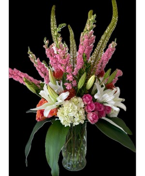 Pink Reflections Flower Arrangement