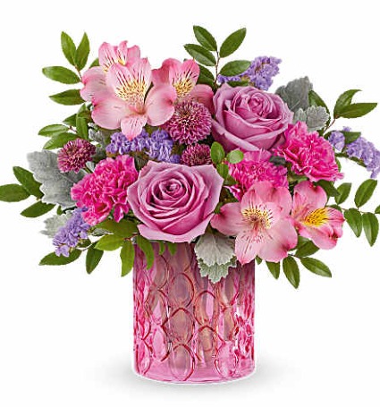 Pink Rhapsody by Teleflora Pink Rhapsody Vase