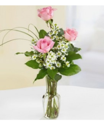 Pink Rose Bud Vase Bud Vase  in Seville, OH | SEVILLE FLOWER & GIFT