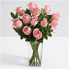 Classic Dozen Pink Roses 