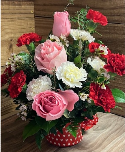Pink Rose mug Mug arrangement