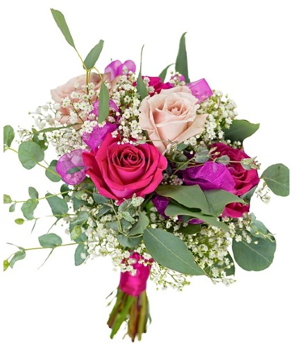 Jazzy Pink Rose  nosegay Nosegay bouquet