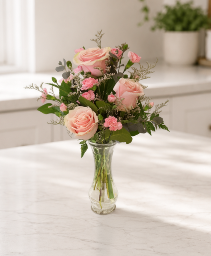 Pink Rose Trio Pink Rose Shade May Vary