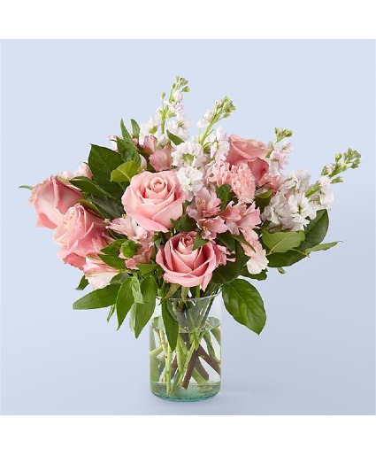 At the Ballet with Pink Roses 