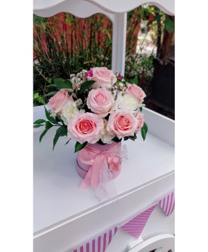 Pink roses queen 